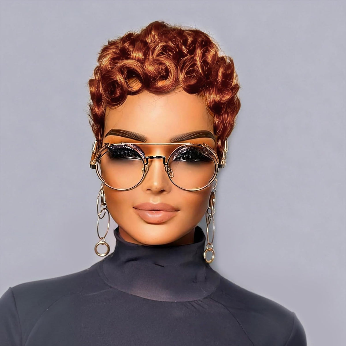 Jgzpfo Pixie Cut Wig demonstrates secure glueless fit for beginners