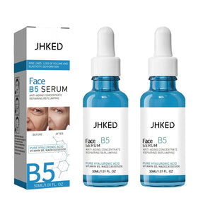 JHKED Face B5 Serum bottle front view showing premium packaging for daily care.