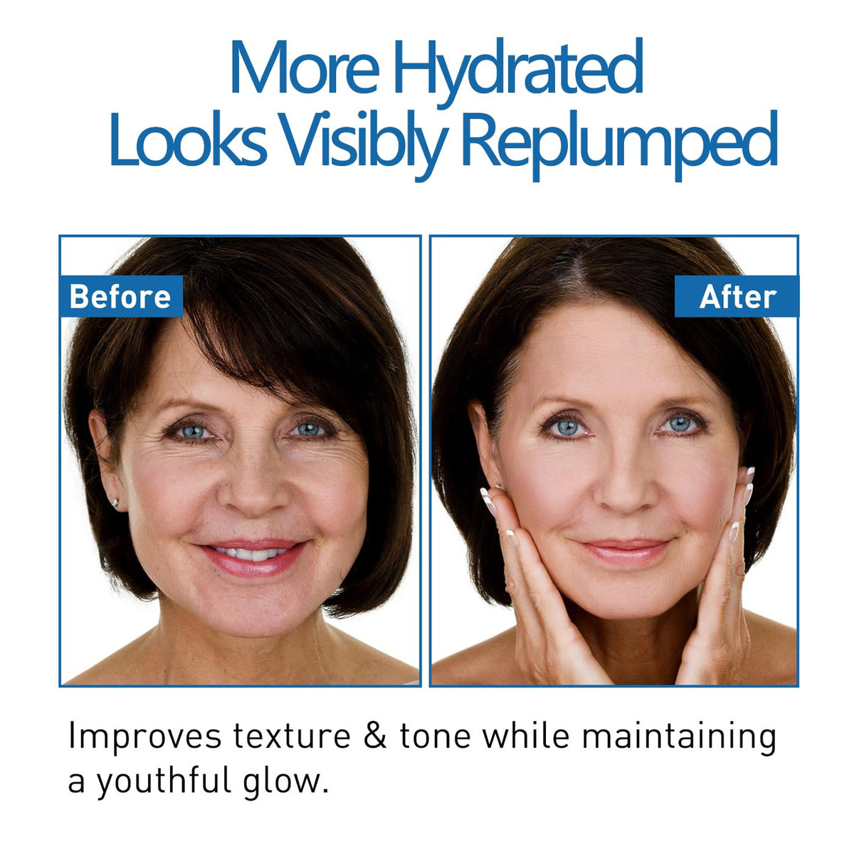 JHKED Hyaluronic acid hydration concept visual highlighting deep moisture.