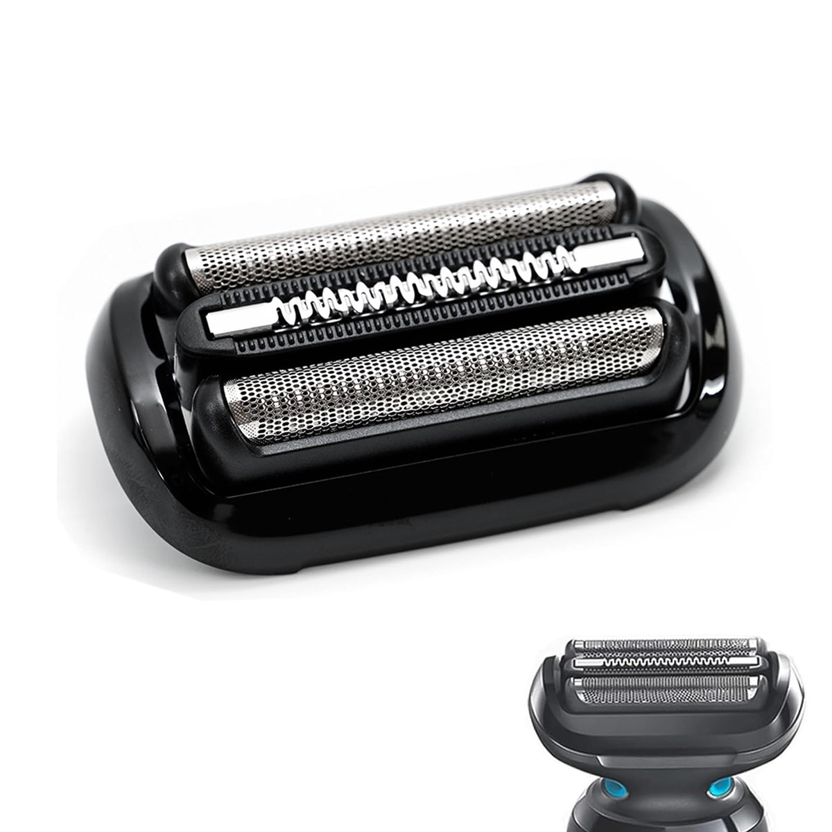 JIANCENGYU 53B replacement head for Braun Series 5/6 delivers a close, skin-friendly shave.