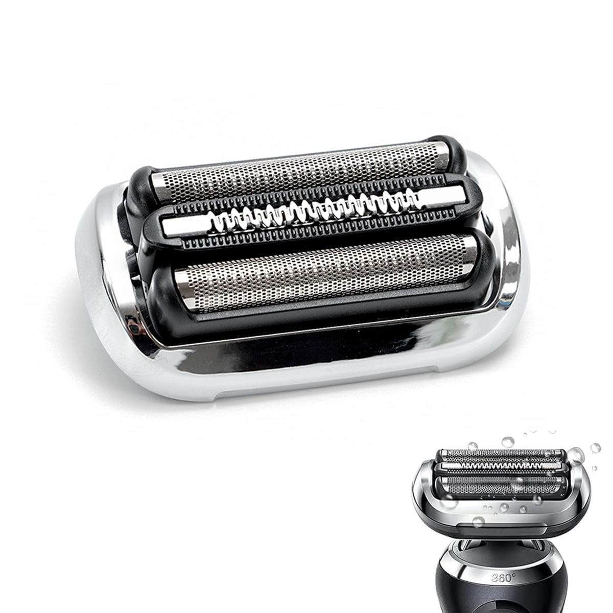 JIANCENGYU 73S replacement head for Braun Series 7 for close, comfortable shaves.