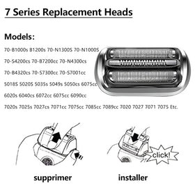 JIANCENGYU Braun Series 7 compatibility with 73S head for smoother passes.