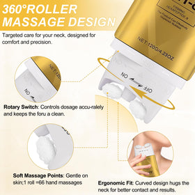 Jiangxin AH-8 neck cream peptide-rich formula supports firming and elasticity.