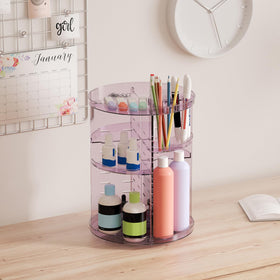 Jiavarry 360-degree desk carousel helps access items from any angle