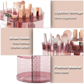 Jiavarry adjustable layers let you tailor height for taller bottles and palettes.