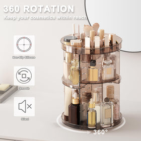 Jiavarry non-slip base stabilizes the unit on bathroom counters.