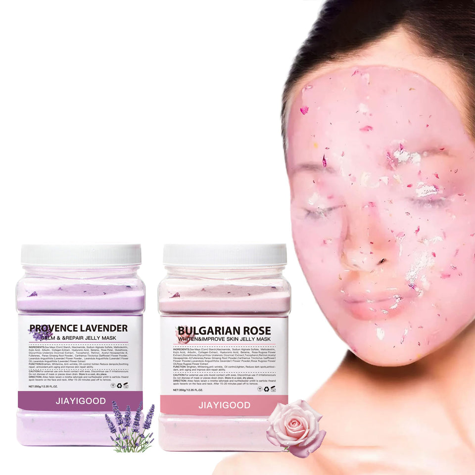 JIAYIGOOD jelly mask on the face during application for hydrating nourishment
