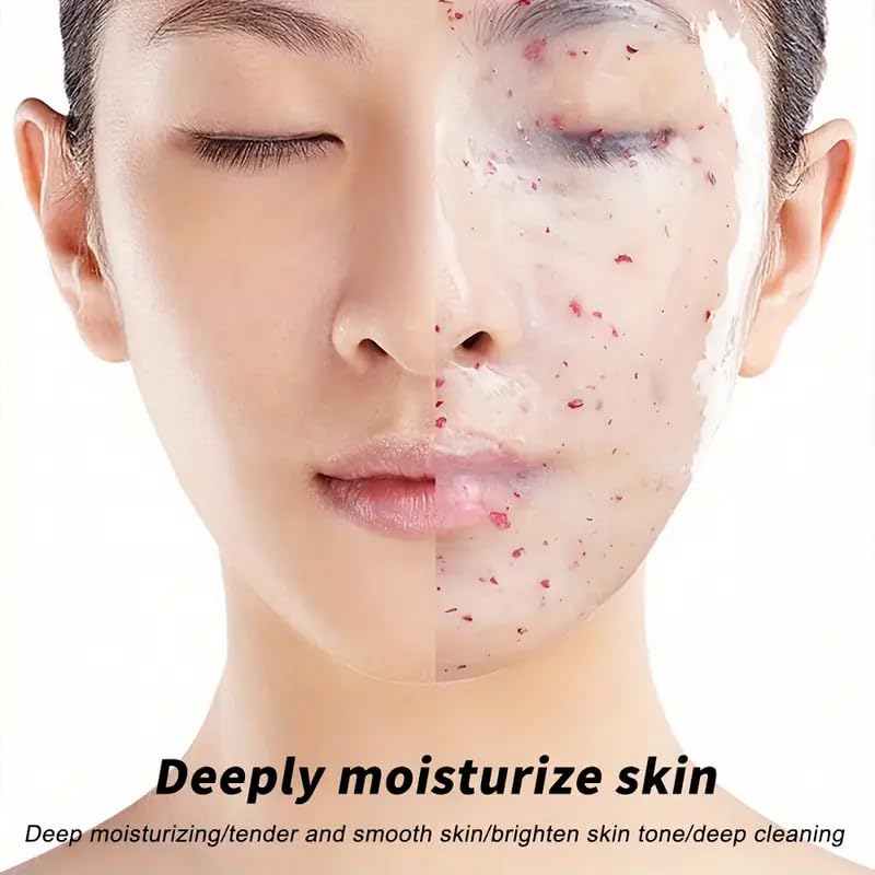 JIAYIGOOD jelly mask creates a glowing rejuvenated look after use