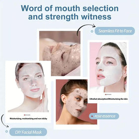 JIAYIGOOD jelly mask non-drip formula adheres neatly during use