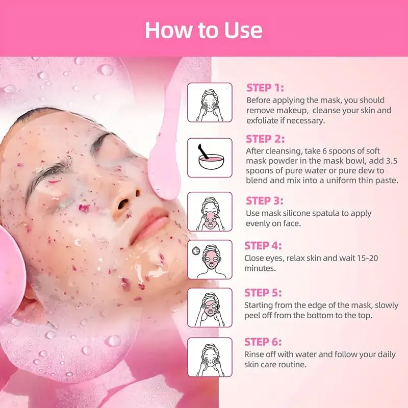 JIAYIGOOD jelly mask powder-water mix ready to apply smoothly