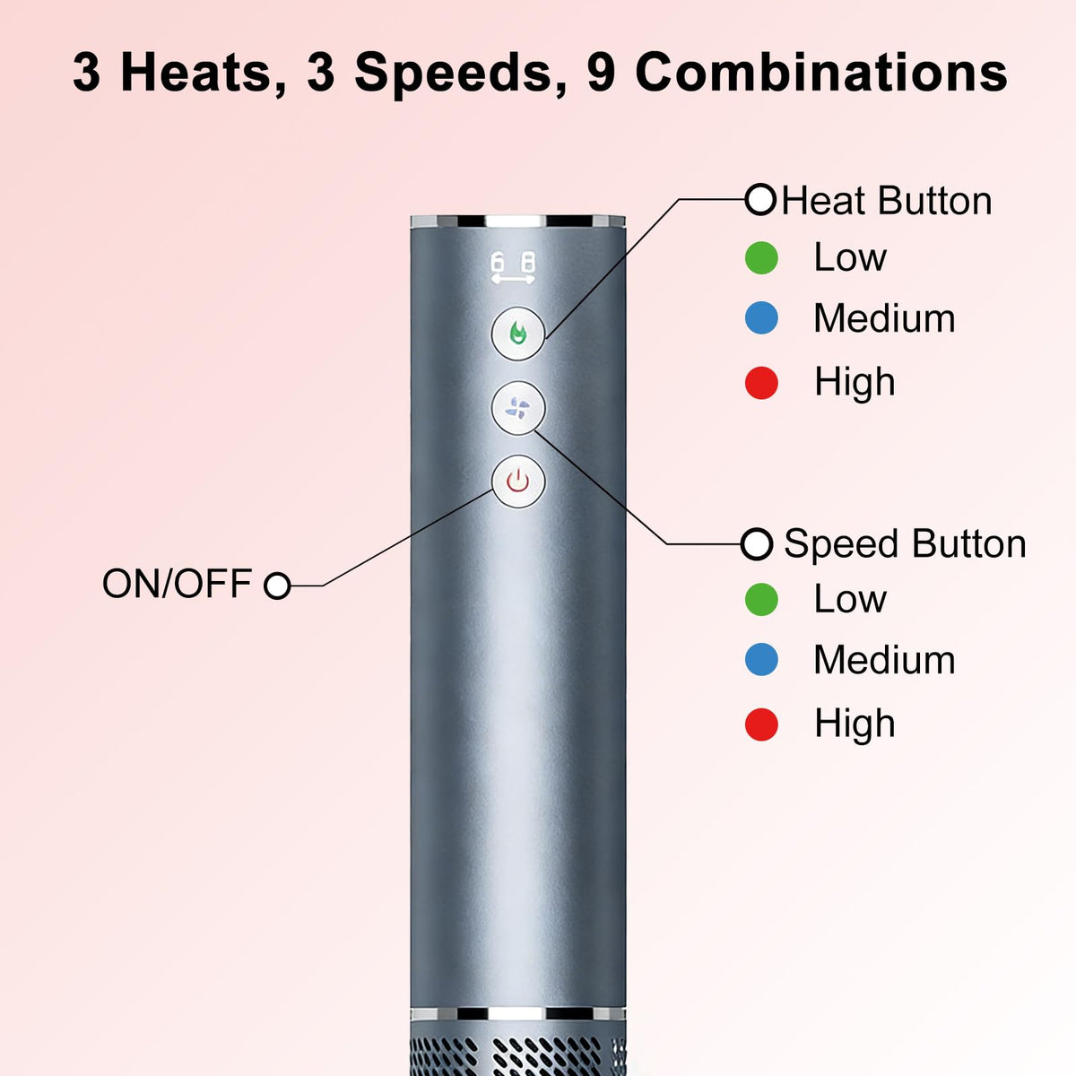 JIGGL 5-in-1 whisper-quiet operation for peaceful styling mornings.