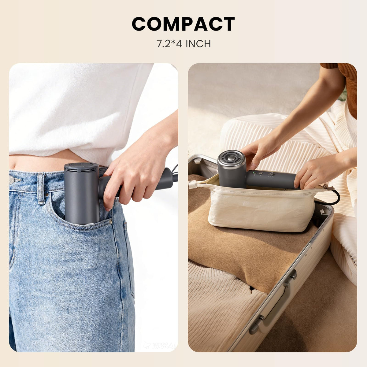 JIGGL dryer with magnetic attachments for quick switches.