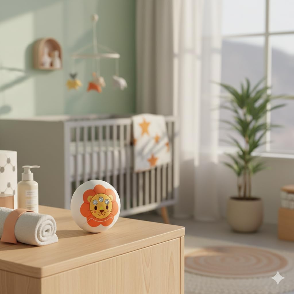 JiggleBoo baby nail clipper safety cap protects tiny fingers.