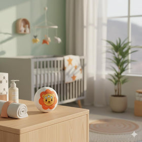 JiggleBoo baby nail clipper safety cap protects tiny fingers.