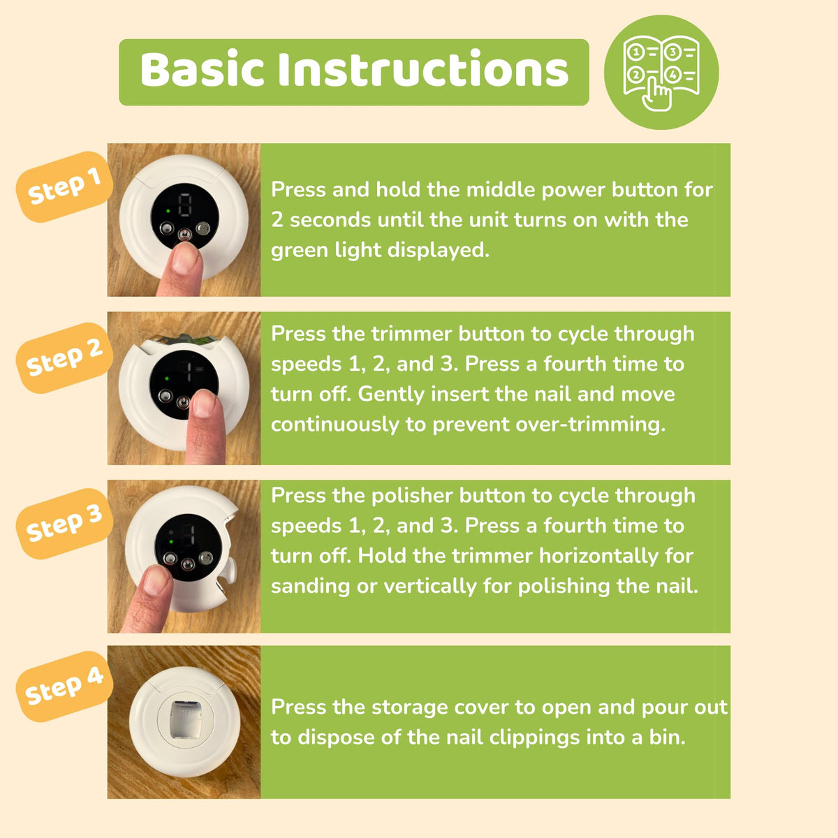 JiggleBoo engaging decals invite toddler cooperation during care.