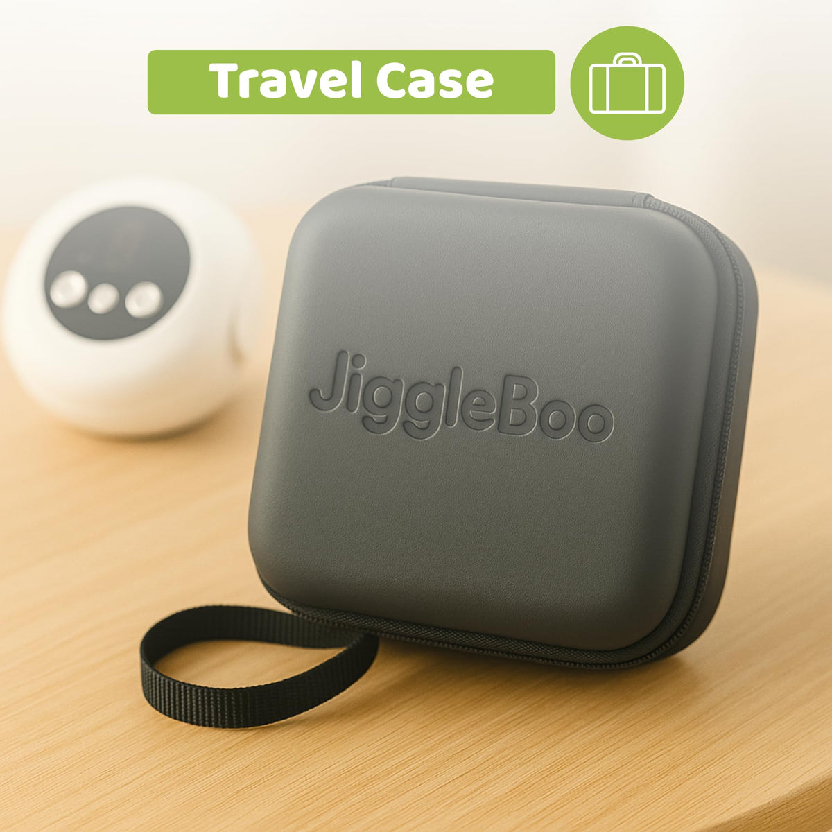 JiggleBoo on-the-go nail care kit fits diaper bag.