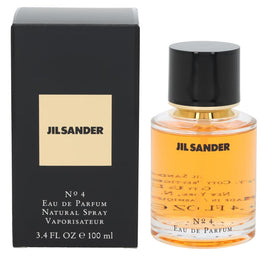 Jil Sander #4 Eau de Parfum bottle on display for elegant daily wear