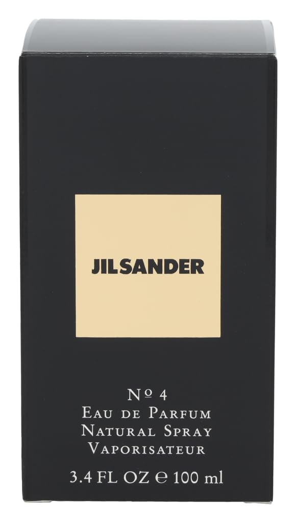 Packaging for Jil Sander #4 shows luxury gifting presentation