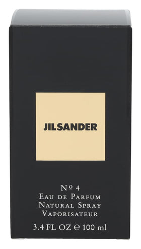 Packaging for Jil Sander #4 shows luxury gifting presentation