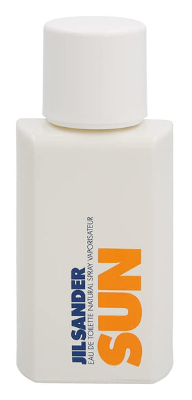 Close-up of Jil Sander Sun EDT cap showing precise spray