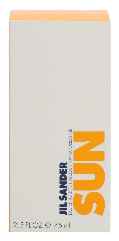 Jil Sander Sun EDT packaging box suitable for gifting