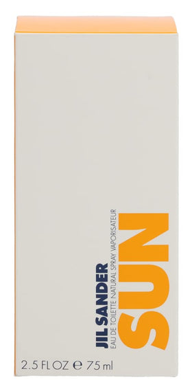 Jil Sander Sun EDT packaging box suitable for gifting