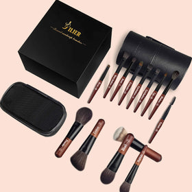 JILIER gift-box travel brush set, a stylish gift for beauty lovers.