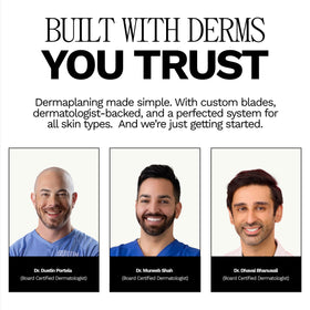 Jill Dermaplane Kit Cream at-home dermaplaning—spa-like results anywhere.