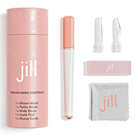 JILL V1 Makeup application improved after dermaplaning ritual