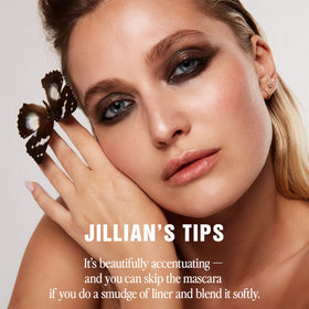 Jillian Dempsey Khol Eyeliner close-up highlights smooth pigment application.