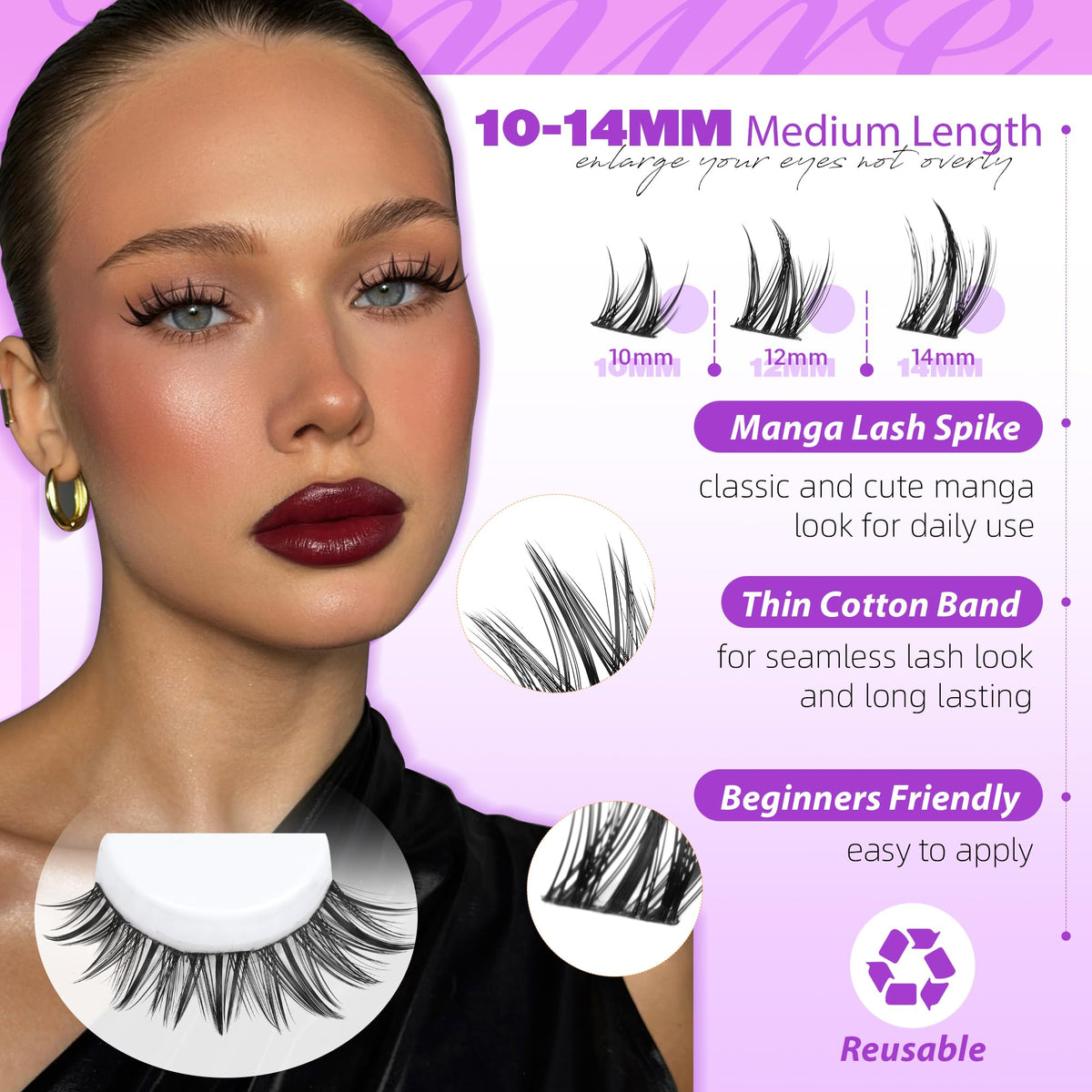 JIMIRE bond and seal lash glue delivers long-lasting hold