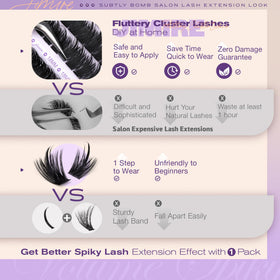 JIMIRE Cruelty-free synthetic fibers offer luxurious lashes without animal harm