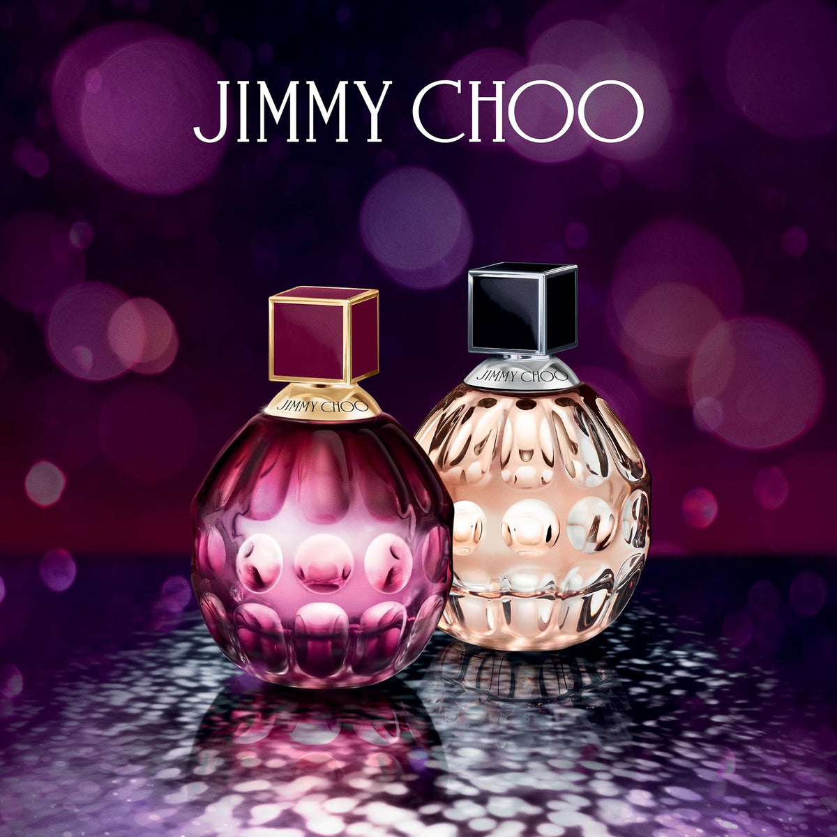 Jimmy Choo Eau de Parfum outer packaging showcasing gift-ready premium presentation