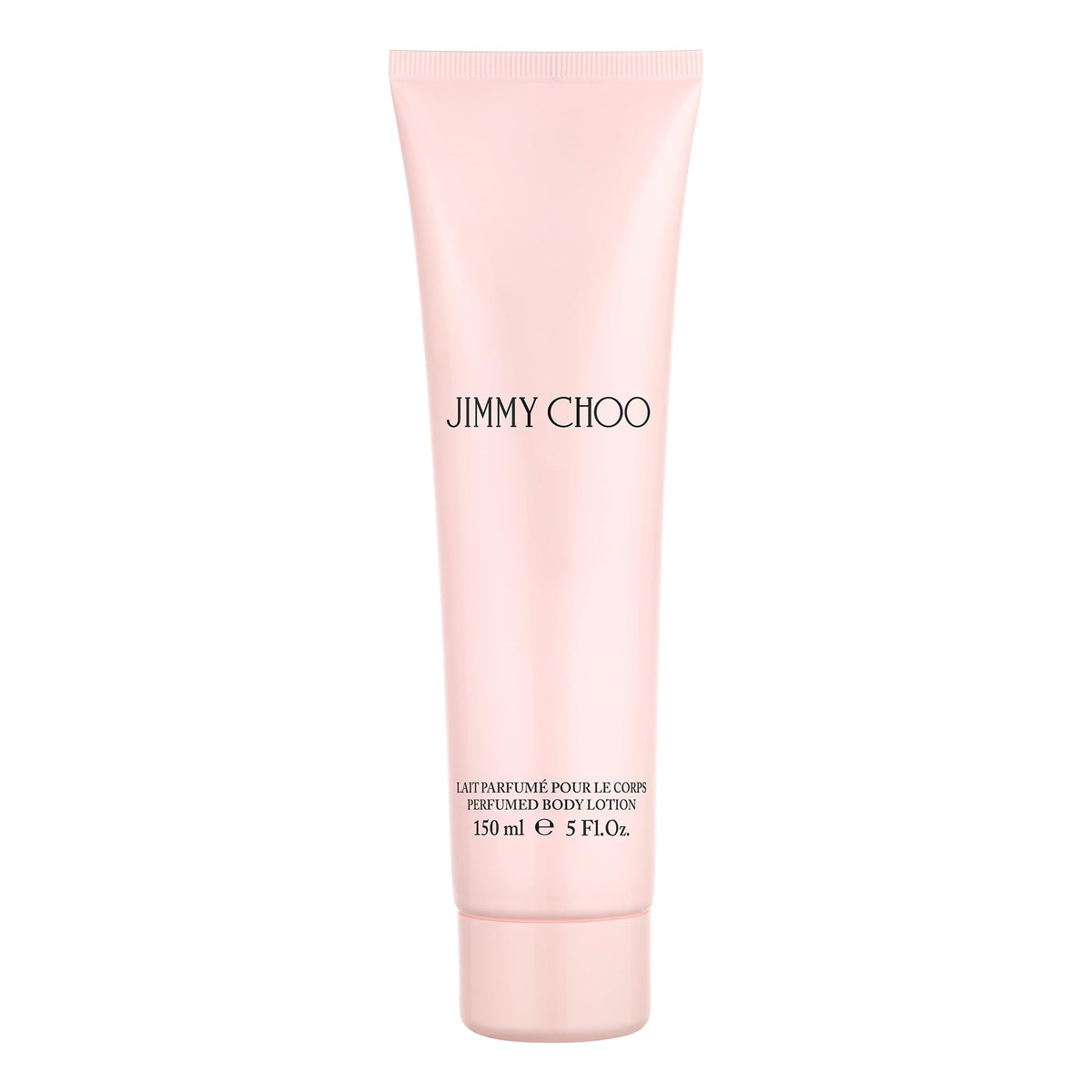 Jimmy Choo EDP 5oz body lotion packaging showcases luxury design for travel