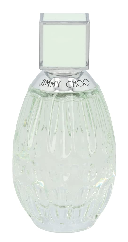 Jimmy Choo Floral bottle side view highlighting refined feminine styling