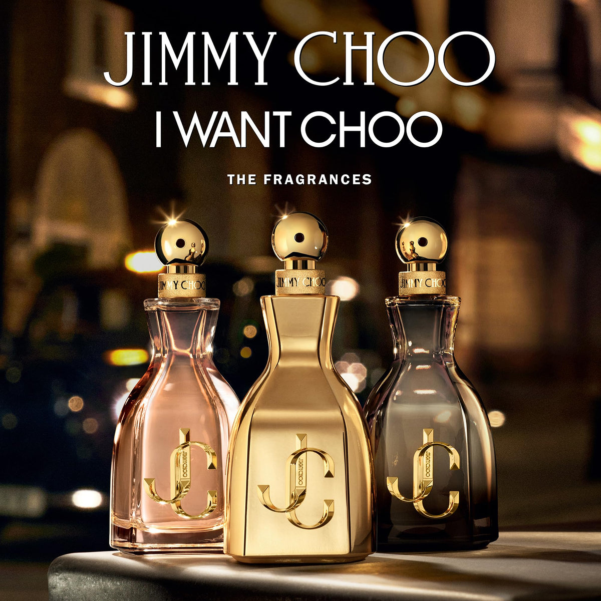 Jimmy Choo I Want Choo Le Parfum box packaging, highlighting premium presentation and gift appeal.