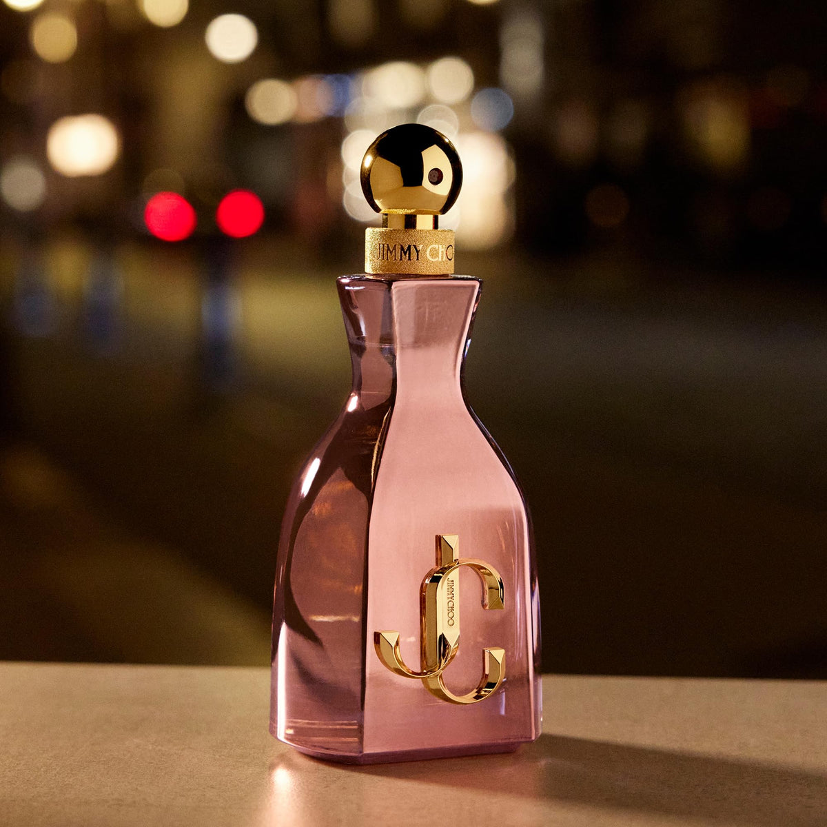 Jimmy Choo I Want Choo With Love box packaging suggesting gifting appeal and unboxing anticipation