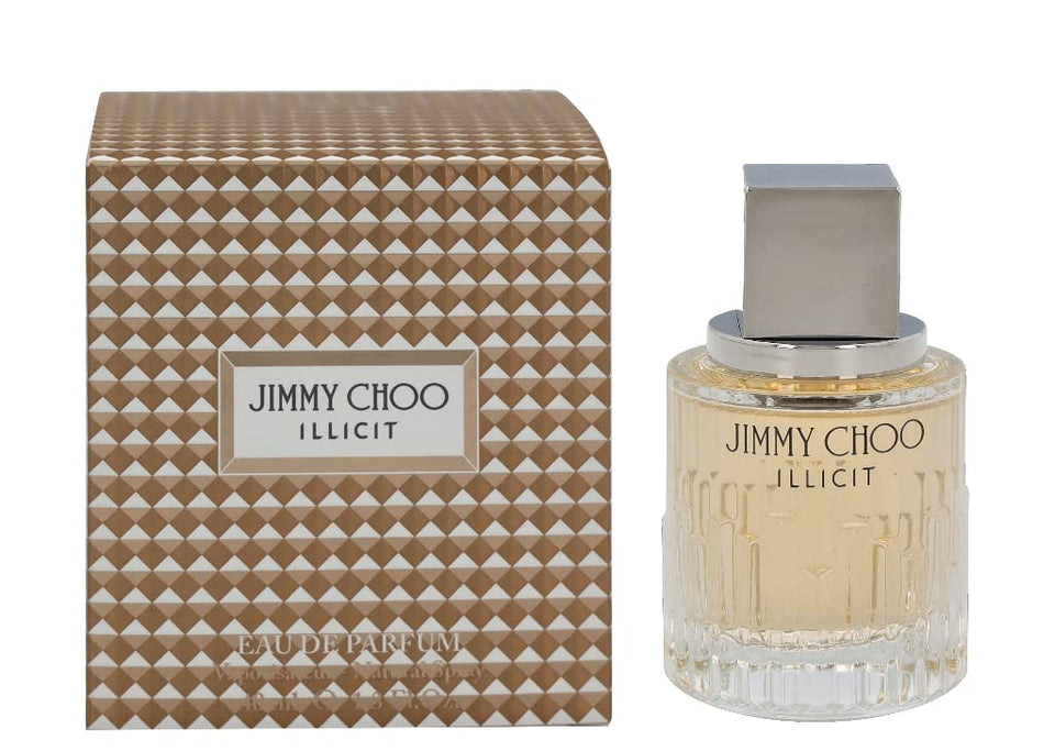 Jimmy Choo Illicit bottle displaying a bold, lasting fragrance.