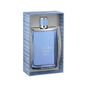 Jimmy Choo Man Aqua bottle with marine freshness for daily wear.