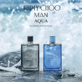 Jimmy Choo Man Aqua packaging exudes premium design and modern confidence.