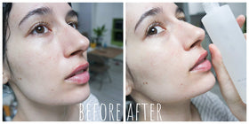 Water essence texture of JIN JUNG SUNG Soothing Essence Serum for versatile layering