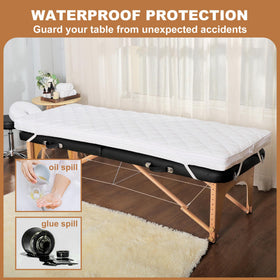 Included face rest cover adding extra hygiene during sessions