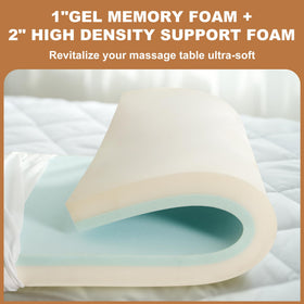 Removable pillow-top cover from JINGFUD for easy cleaning