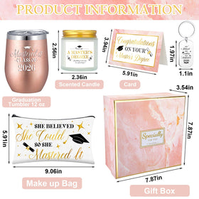 Jingmore graduation makeup bag keeps cosmetics neatly organized for daily routines