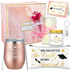 Jingmore graduation tumbler 12oz with lid and straw for on-the-go hydration