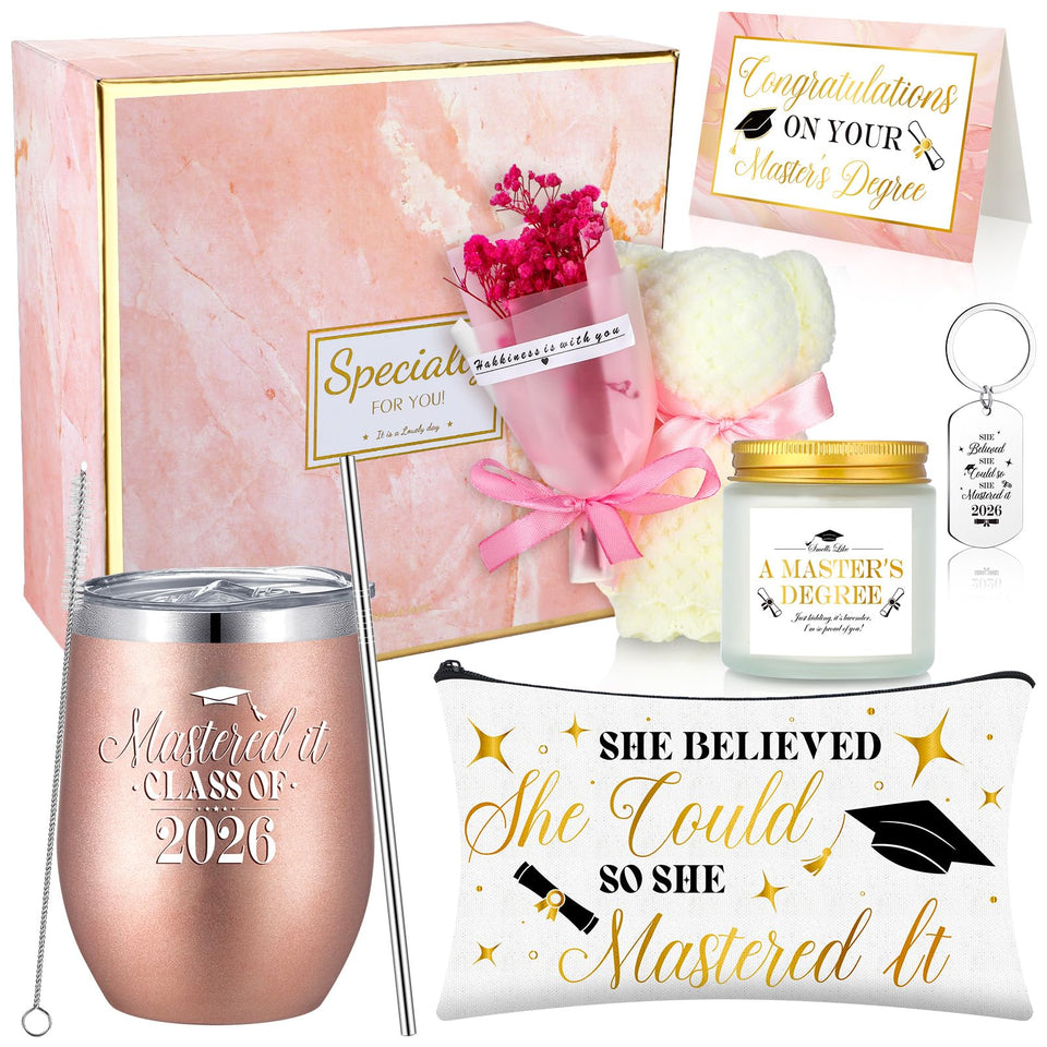 Jingmore graduation tumbler 12oz with lid and straw for on-the-go hydration