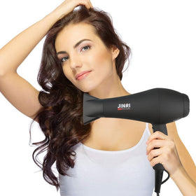 JINRI 1875W hair dryer hanging strap for convenient storage.