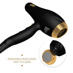 JINRI detachable air filter for easy cleaning and longer motor life