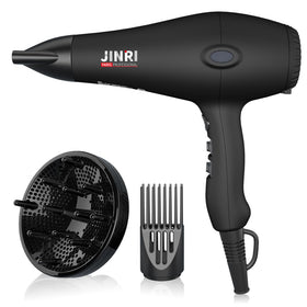 JINRI hair dryer diffuser for voluminous curls and smoother texture