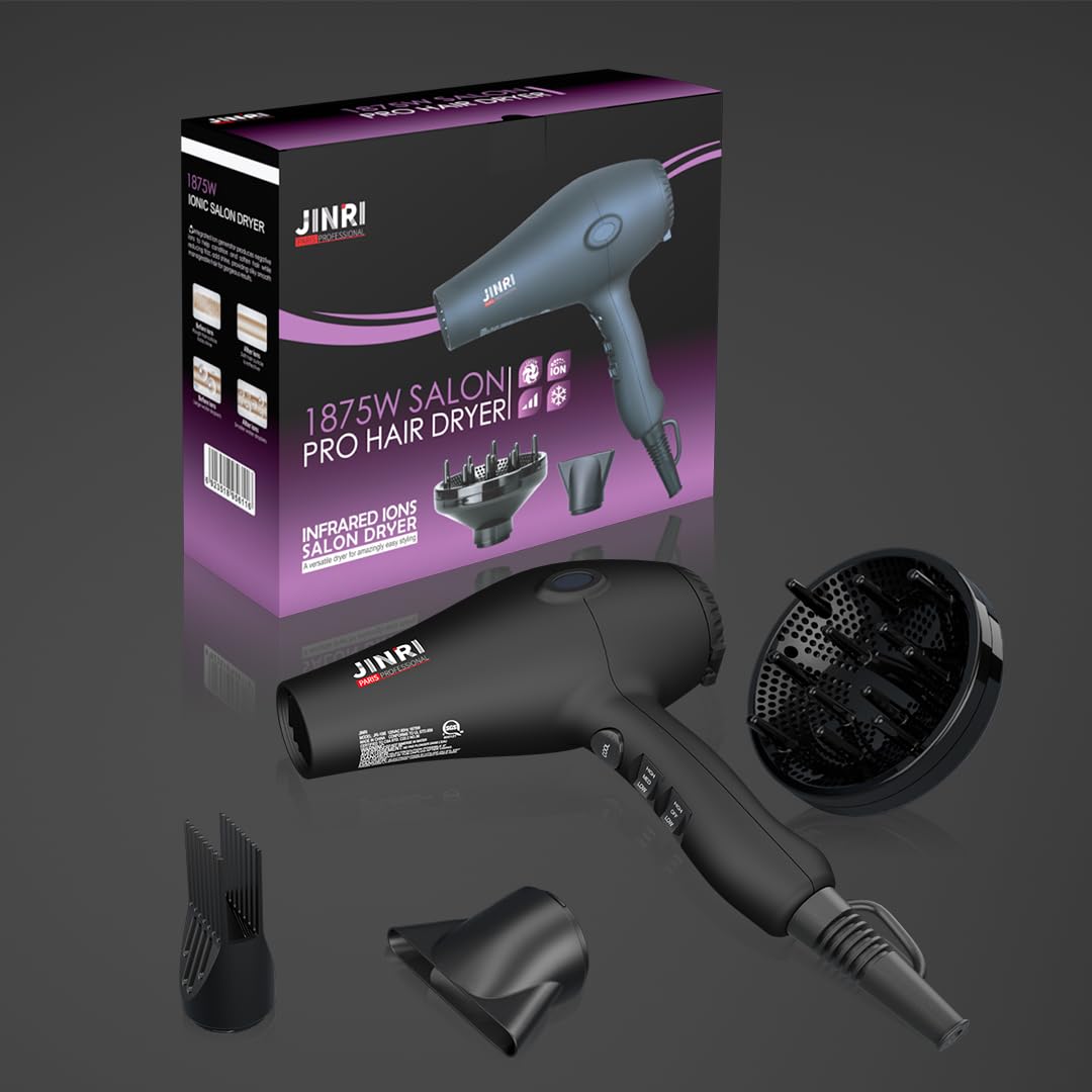 JINRI hair dryer hanging strap for convenient storage and setup